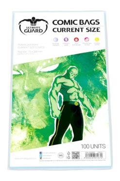 Ultimate Guard Comic Bags Current Size (100x)