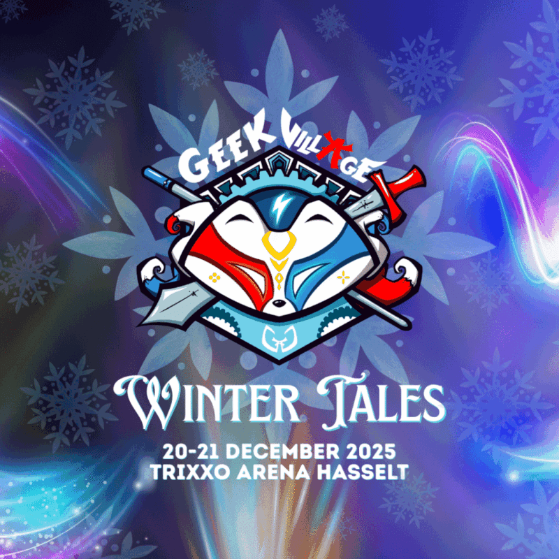 Professor X op Geek Village Winter Tales 2025 cover